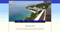 Desktop Screenshot of apartments-makarskariviera.com