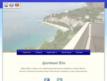 Tablet Screenshot of apartments-makarskariviera.com